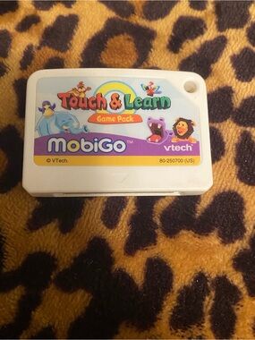 MobiGo Touch & Learn Game card